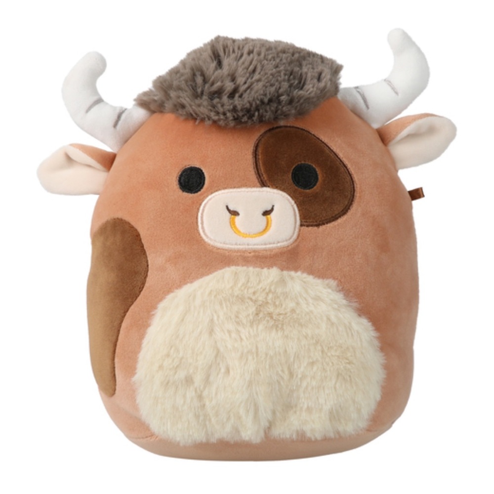 NWT 7.5” Shep the  Bull / Highland Cow Squishmallow